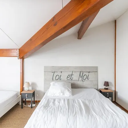 펜션 Jumelee Proche Des Plages Du 비스카로세